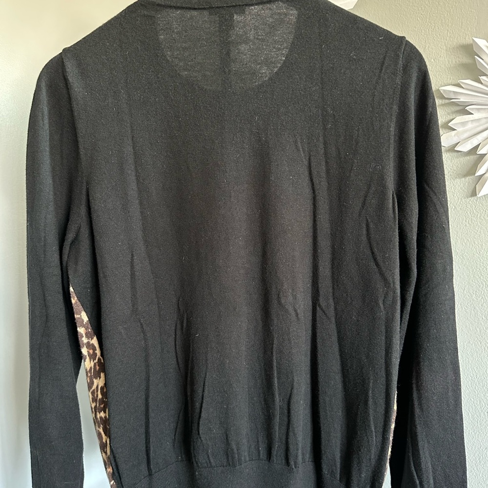 Ann Taylor Black Knit Cardigan - Picture 2 of 5